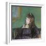 Portrait De Marie-Therese Gaillard-Mary Cassatt-Framed Giclee Print