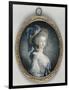 Portrait de Marie-Thérèse Louise de Savoie Carignan, princesse de Lamballe, surintendante de la-Joseph Boze-Framed Giclee Print