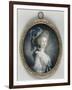 Portrait de Marie-Thérèse Louise de Savoie Carignan, princesse de Lamballe, surintendante de la-Joseph Boze-Framed Giclee Print