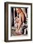 Portrait de Marjorie Ferry-Tamara de Lempicka-Framed Premium Giclee Print