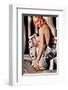 Portrait de Marjorie Ferry-Tamara de Lempicka-Framed Premium Giclee Print