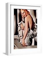 Portrait de Marjorie Ferry-Tamara de Lempicka-Framed Premium Giclee Print