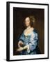 Portrait De Mary Ruthven Epouse De L'artiste  (Portrait of Mary (Nee Ruthven), Lady Van Dyck) Pein-Anthony Van Dyck-Framed Giclee Print