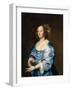 Portrait De Mary Ruthven Epouse De L'artiste  (Portrait of Mary (Nee Ruthven), Lady Van Dyck) Pein-Anthony Van Dyck-Framed Giclee Print