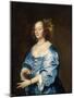 Portrait De Mary Ruthven Epouse De L'artiste  (Portrait of Mary (Nee Ruthven), Lady Van Dyck) Pein-Anthony Van Dyck-Mounted Giclee Print