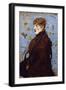 Portrait De Mery Laurent (The Autumn)-Edouard Manet-Framed Art Print