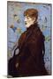 Portrait De Mery Laurent (The Autumn)-Edouard Manet-Mounted Art Print