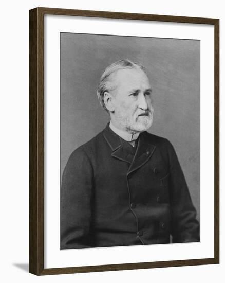 Portrait De Michel Charles Felix Peter-Alphonse Liebert-Framed Photographic Print