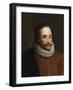 Portrait De Miguel De Cervantes (1547-1616), Poete Et Dramaturge Espagnol - Academic Art : Portrait-Eduardo Balaca Y Canseco-Framed Giclee Print