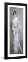 Portrait de Mme Charles Max-Giovanni Boldini-Framed Premium Giclee Print