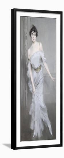 Portrait de Mme Charles Max-Giovanni Boldini-Framed Premium Giclee Print