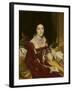 Portrait de Mme de Senonnes-Jean-Auguste-Dominique Ingres-Framed Giclee Print