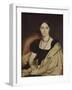 Portrait de Mme Duvauçay-Jean-Auguste-Dominique Ingres-Framed Giclee Print