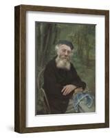 Portrait de "mon grand-père"-Jules Bastien-Lepage-Framed Giclee Print