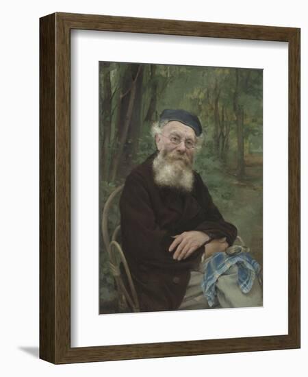 Portrait de "mon grand-père"-Jules Bastien-Lepage-Framed Giclee Print