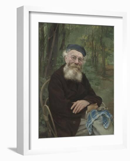 Portrait de "mon grand-père"-Jules Bastien-Lepage-Framed Giclee Print