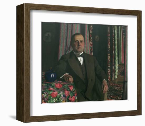 Portrait de Monsieur Hasen-Félix Vallotton-Framed Giclee Print