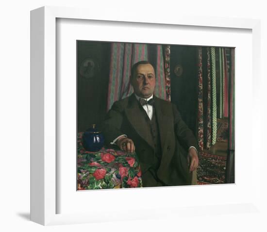 Portrait de Monsieur Hasen-Félix Vallotton-Framed Giclee Print