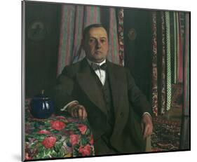 Portrait de Monsieur Hasen-Félix Vallotton-Mounted Giclee Print