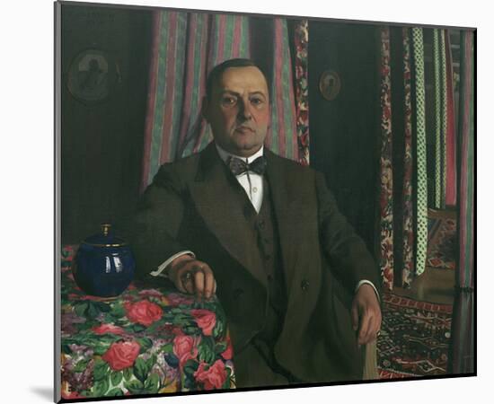 Portrait de Monsieur Hasen-Félix Vallotton-Mounted Giclee Print