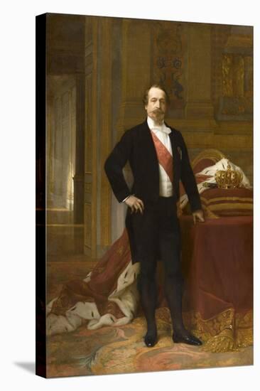 Portrait de Napoléon III-Alexandre Cabanel-Stretched Canvas