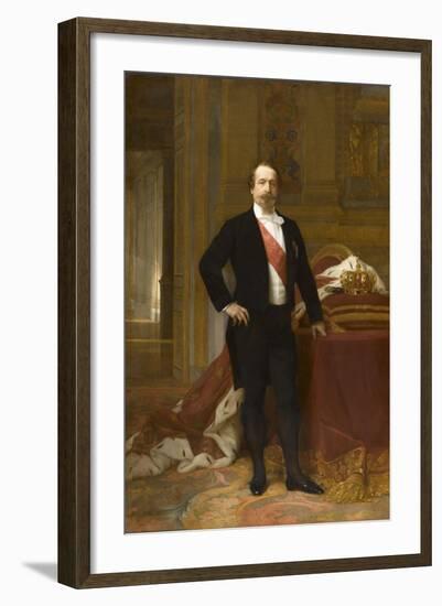 Portrait de Napoléon III-Alexandre Cabanel-Framed Giclee Print