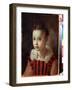 Portrait De Petite Fille  Enfant Richement Vetue. Peinture De Federico Fiori Barocci Ou Baroccio (-Federico Fiori Barocci or Baroccio-Framed Giclee Print