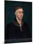 Portrait De Philippe III Le Bon, Duc De Bourgogne (1396 - 1467) (Portrait of Philip the Good (1396--Rogier van der Weyden-Mounted Giclee Print