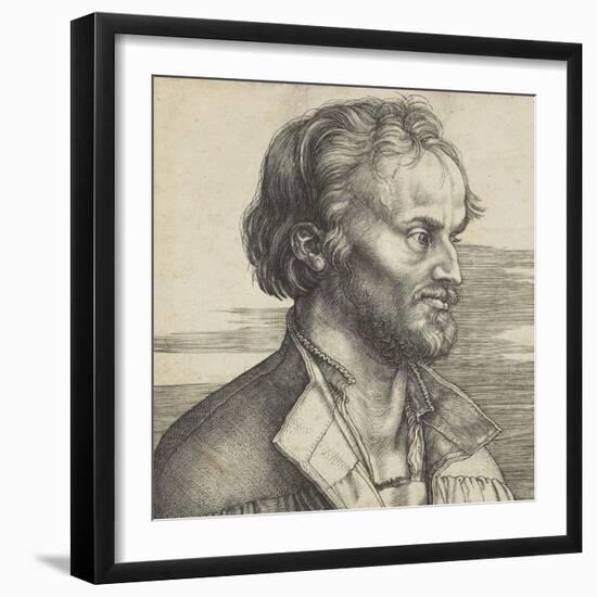 Portrait de Philippe Mélanchton-Albrecht Dürer-Framed Giclee Print
