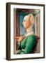 Portrait De Profil De Jeune Femme  (Profile Portrait of a Young Woman) Peinture Sur Bois De Filipp-Fra Filippo Lippi-Framed Giclee Print