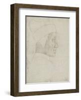 Portrait de profil du doge Leonardo Loredan-Raffaello Sanzio-Framed Giclee Print