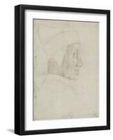 Portrait de profil du doge Leonardo Loredan-Raffaello Sanzio-Framed Giclee Print