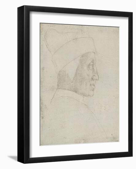 Portrait de profil du doge Leonardo Loredan-Raffaello Sanzio-Framed Giclee Print