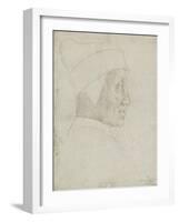 Portrait de profil du doge Leonardo Loredan-Raffaello Sanzio-Framed Giclee Print