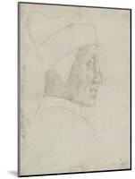 Portrait de profil du doge Leonardo Loredan-Raffaello Sanzio-Mounted Giclee Print