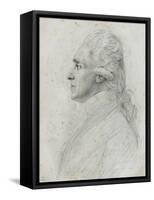 Portrait de Rochambeau-Augustin De Saint-aubin-Framed Stretched Canvas