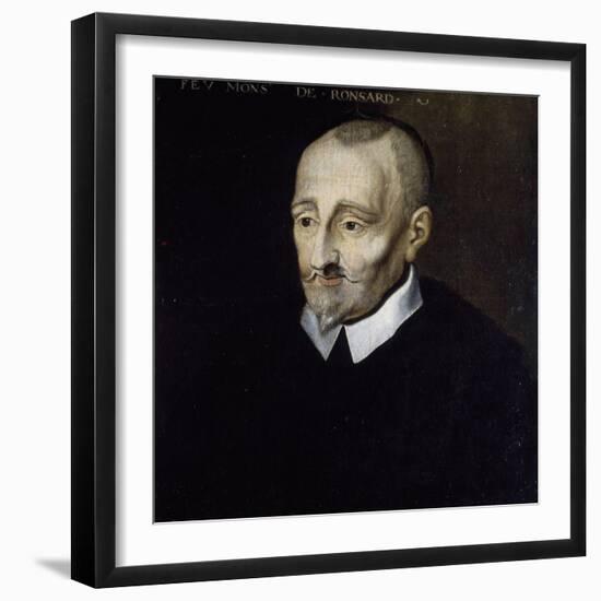 Portrait de Ronsard-null-Framed Premium Giclee Print