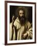 Portrait de Saint Bernard, abbé de Clairvaux (1091-1153)-Andrea Sacchi-Framed Giclee Print