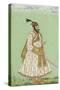 Portrait de Shivaji Bhonsla, chef des Mahrattes-null-Stretched Canvas