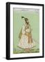 Portrait de Shivaji Bhonsla, chef des Mahrattes-null-Framed Giclee Print