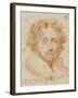 Portrait de Simon Vouet-Nicolas Mignard-Framed Giclee Print