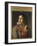 Portrait de son geolier-Jacques-Louis David-Framed Giclee Print