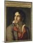 Portrait de son geolier-Jacques-Louis David-Mounted Giclee Print