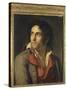 Portrait de son geolier-Jacques-Louis David-Stretched Canvas