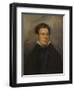 Portrait de Thalès Fielding-Eugene Delacroix-Framed Giclee Print