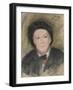 Portrait de Théodore de Banville (1823-1891) poète-Pierre-Auguste Renoir-Framed Giclee Print