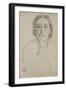 Portrait de Thérèse De Gas-Morbilli, étude pour le portrait de M. et Mme Edmondo Morbilli-Edgar Degas-Framed Giclee Print