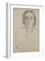 Portrait de Thérèse De Gas-Morbilli, étude pour le portrait de M. et Mme Edmondo Morbilli-Edgar Degas-Framed Giclee Print