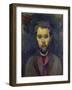 Portrait de William Molard, compositeur suédois (1862-1936)-Paul Gauguin-Framed Giclee Print