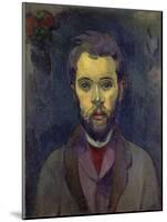 Portrait de William Molard, compositeur suédois (1862-1936)-Paul Gauguin-Mounted Giclee Print